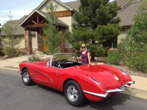This 1960 Corvette will be among the show cars