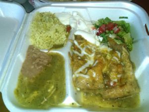 Chile relleno plate