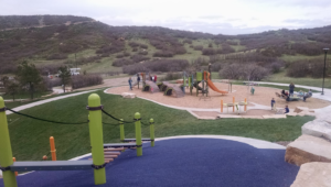 The Adventure Playground is a popular place to meet moms with kids