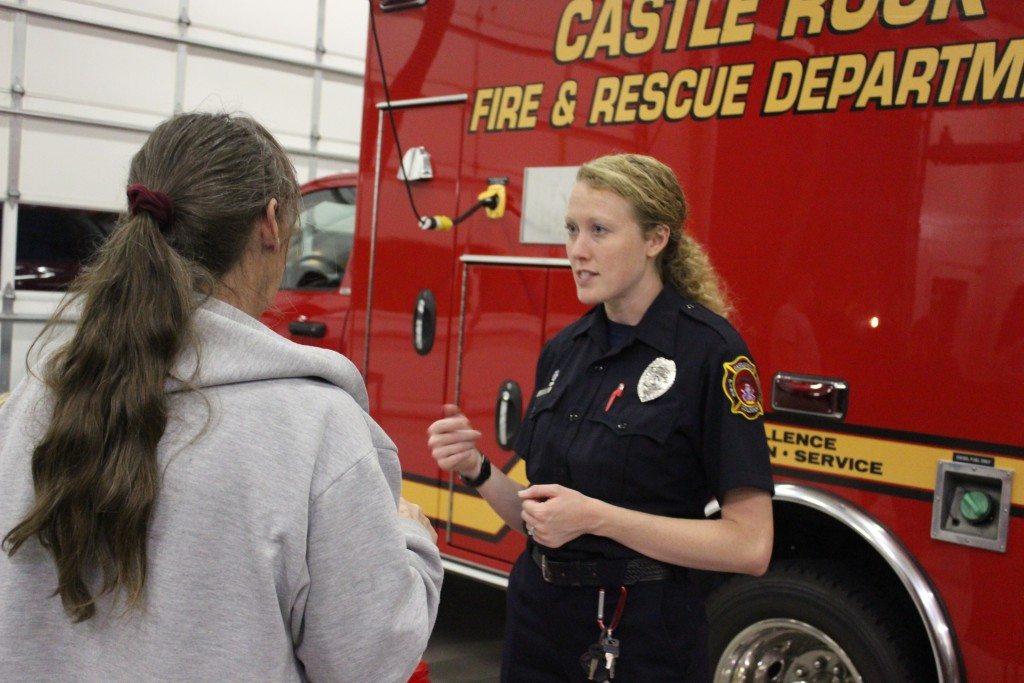 Jamie Keough is the department's new Public Educator. Her position allows her to reach out into the community to discuss fire safety with residents of all ages.