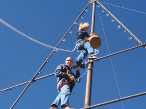 Lieutenant Matt Rettmer has been helping to maintain the star for the past 17 years.