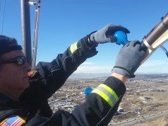 Castle Rock shows support for Denver Broncos