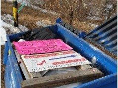 Complaint causes sign removal and loss to business