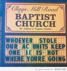Stolen AC units