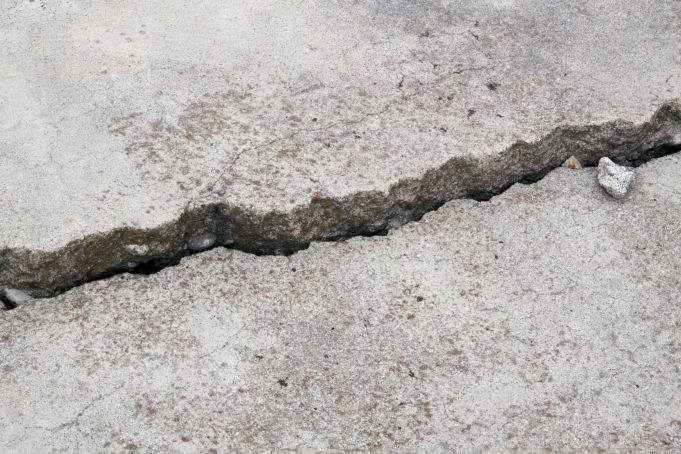 Concrete crack