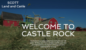 The Scott family has lived and worked in the Castle Rock community for six generations.