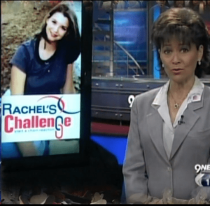 Rachel's Challenge has received both local and national coverage for its efforts around the world.