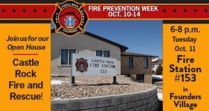 castle rock fire prevention week