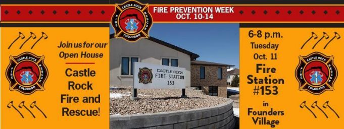 castle rock fire prevention week