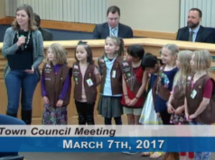 Town proclaims Girl Scout week in March