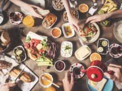 Celebrate time with others by catering for them